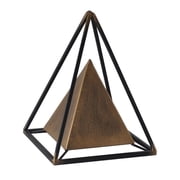 Metal Bronze & Black Table Decor