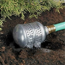Metal Bubbler Sprinkler Head, Aluminum Alloy Garden Hose Bubbler for Delicate Watering, Gentle and Soften, for Newly Planted Shrubs, Trees and Flowerbeds