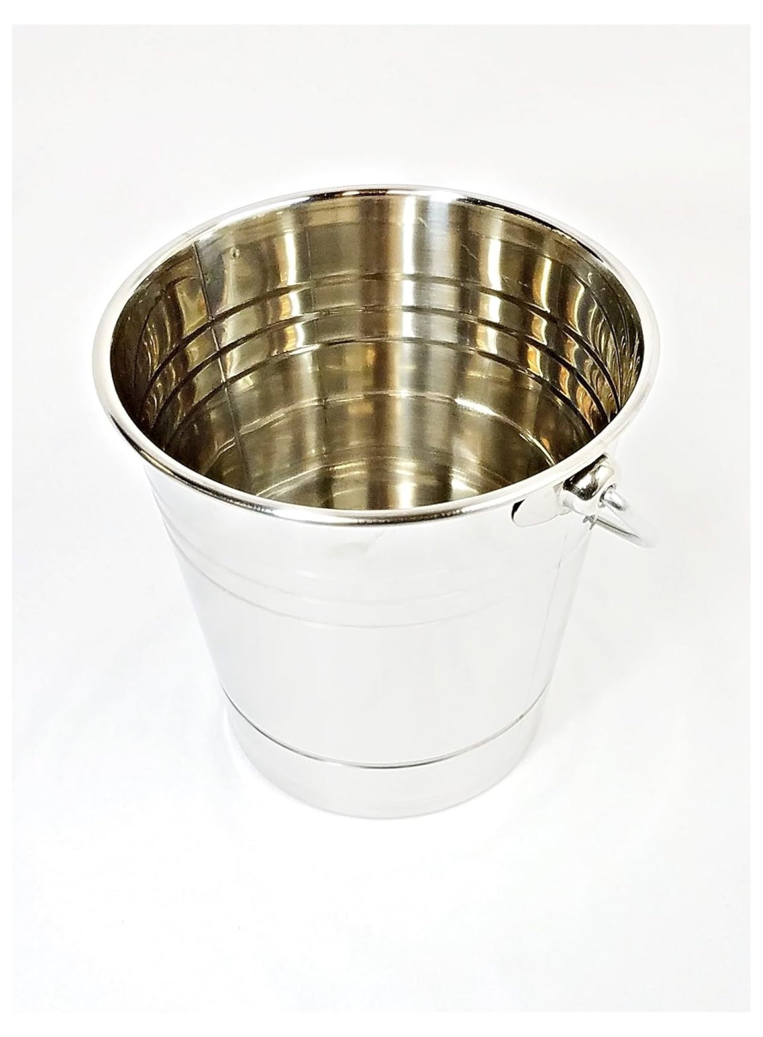 Metal Bucket for Grease with Grill/Smoker Metal Pail W/Handle 2