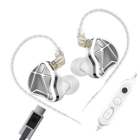 Metal Build Gaming Earbuds Bass Ergonomic Design For Competitive Gamers