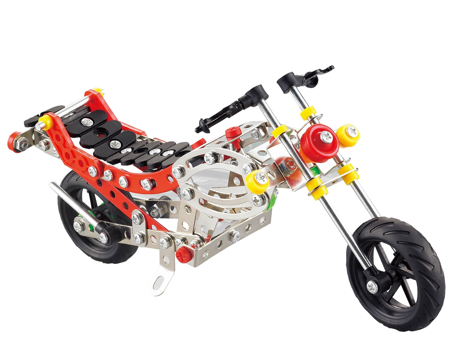 Metal Building Sets- Erector Chopper Motorcycle- Play with Tools by Wuundentoy