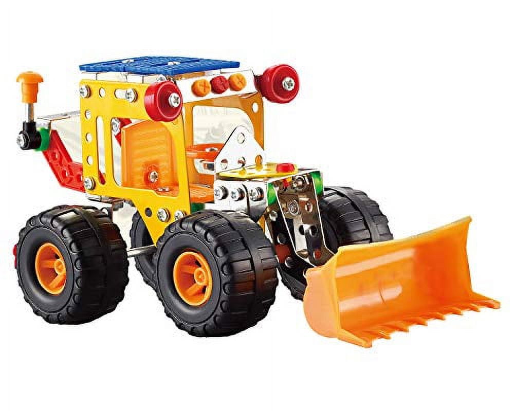 Metal Building Sets- Erector Front-Loading Tractor -Play with