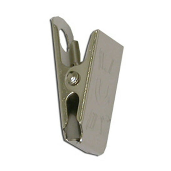 Metal Bulldog Badge Clip