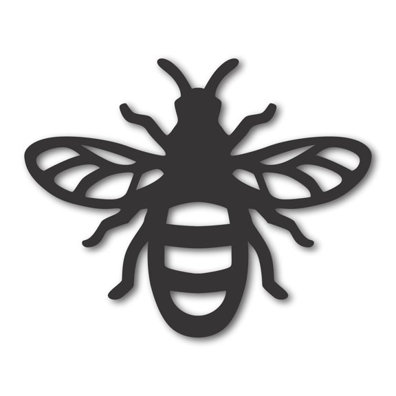 Metal Bumble Bee Sign | Metal Bumble Bee Wall Plaque | 15 Color Options 18