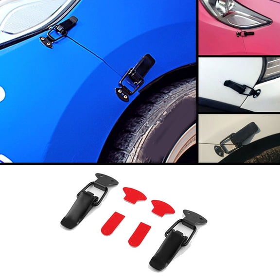 Metal Bumper Pull Hooks Small Size For Keeping Trunks And Hatches Secure