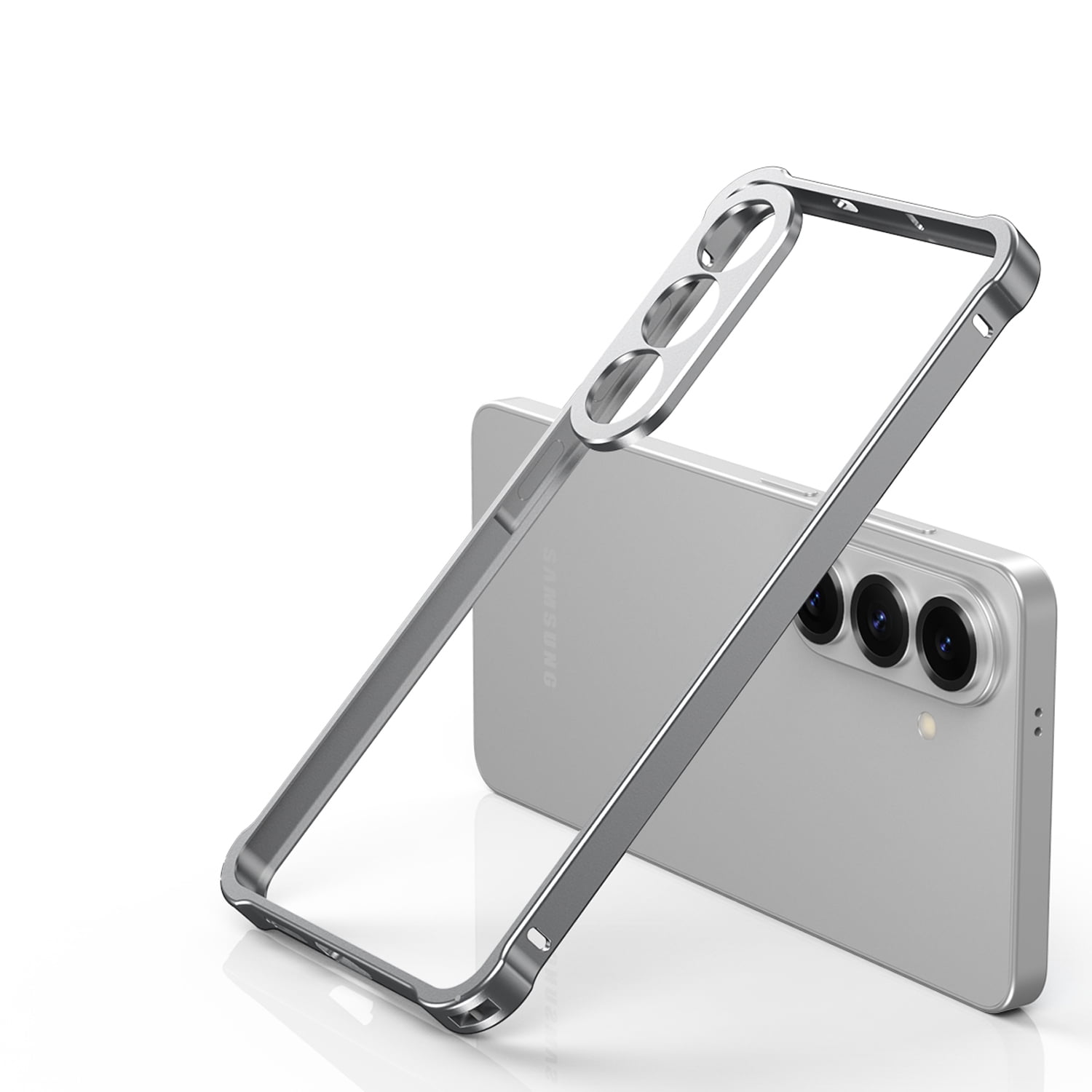Metal Bumper for Samsung Galaxy S26 with Camera Lens Protection ...