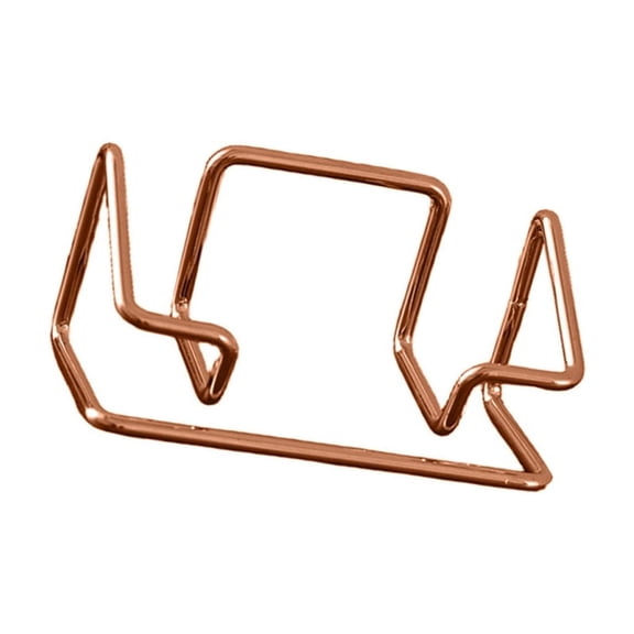 Metal Business Card Organiser Desktop Card Storage Stand Iron Wire Business Card Display Rack Hold 70 Sheets For Office