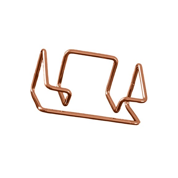 Metal Business Card Organiser Desktop Card Storage Stand Iron Wire Business Card Display Rack Hold 70 Sheets For