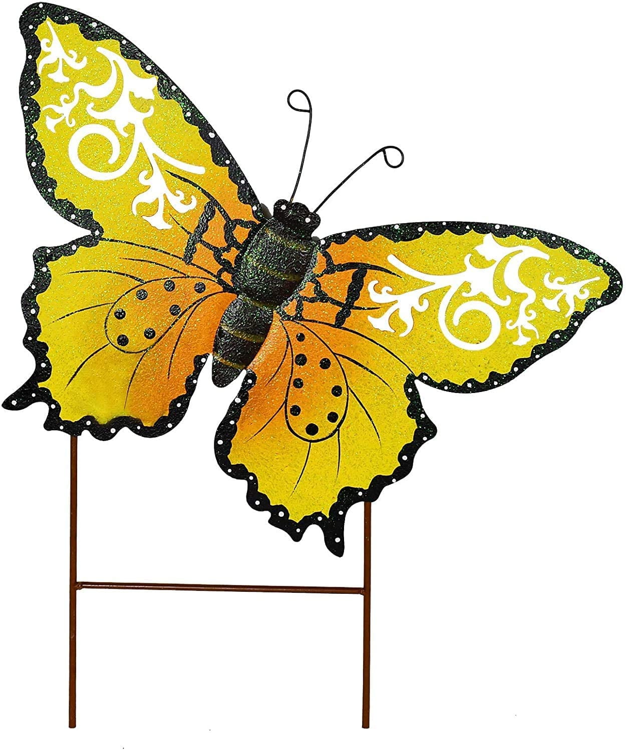 Metal Butterfly Garden Stakes Spring Decorative Yard Signs&nbsp;
