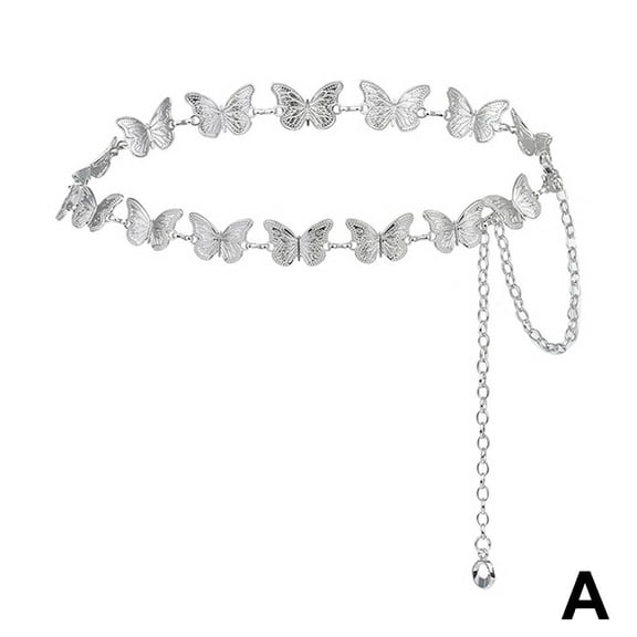 Metal Butterfly Waist Chain Dancing Butterfly Body Accessories N4G8 S3G5 N3