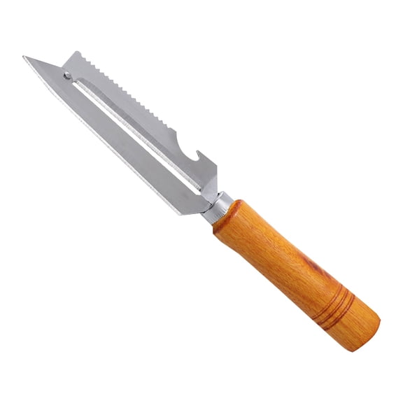Metal C Multifunctional Peeler, Stainless Steel Vegetable Scraper, Kitchen Potato Carver For Ginger