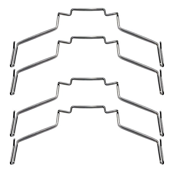 Metal CPU Coolers Brackets Set Internal External 2Pair Heavy Duty Retention Clip Inner Outer Locks