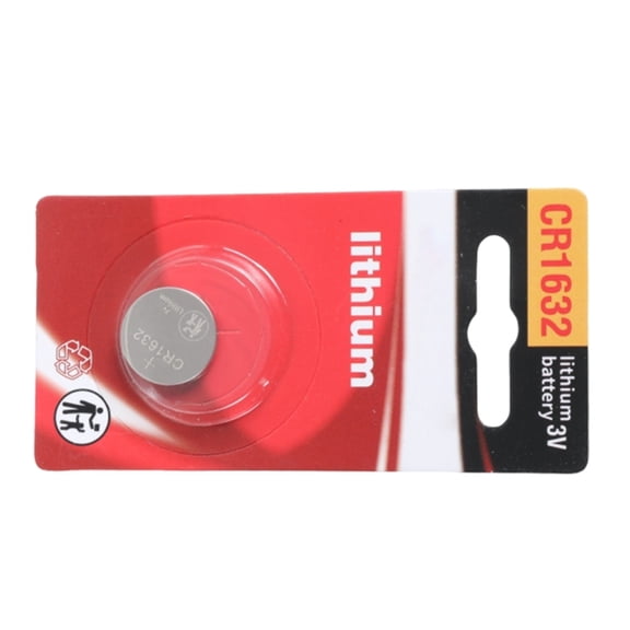 Metal CR1632 3V Lithium Battery for Household Electronics, Easy to Install