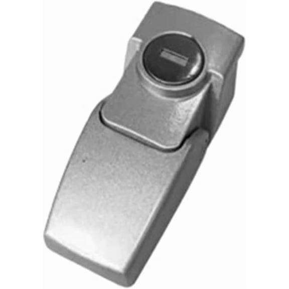 Metal Cabinet Hasp Latch Lock with 2 Keys, DK604 Security Toggle Hardware