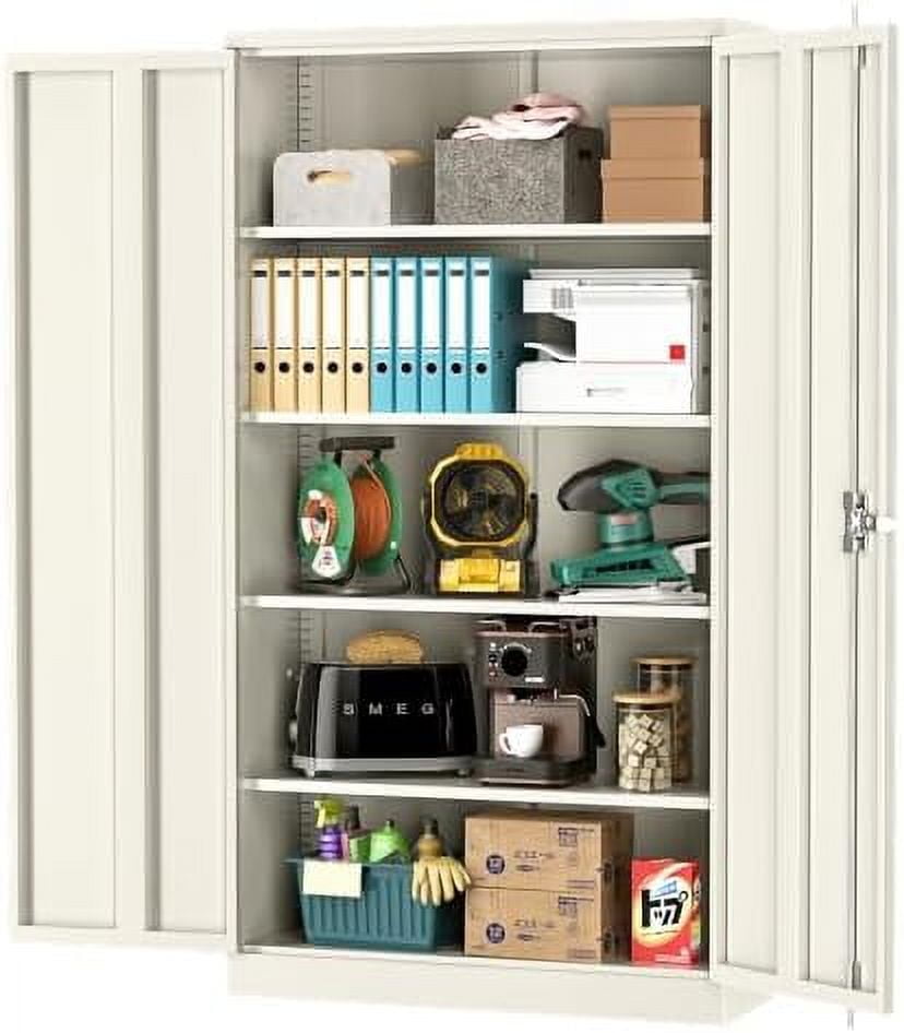 Metal Cabinet with Locking Doors 72