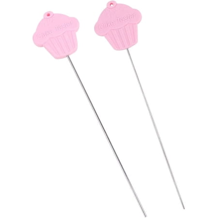Metal Cake Tester 2PCS Stainless Steel Wire Cake Tester Cake Probe Cake Cake Tester Stick