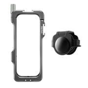 Metal Camera Cage for Insta360 X4 Air, Aluminum Alloy Protective Frame, Shockproof Vlogging Rig, Action Camera Housing, Easy Access Design