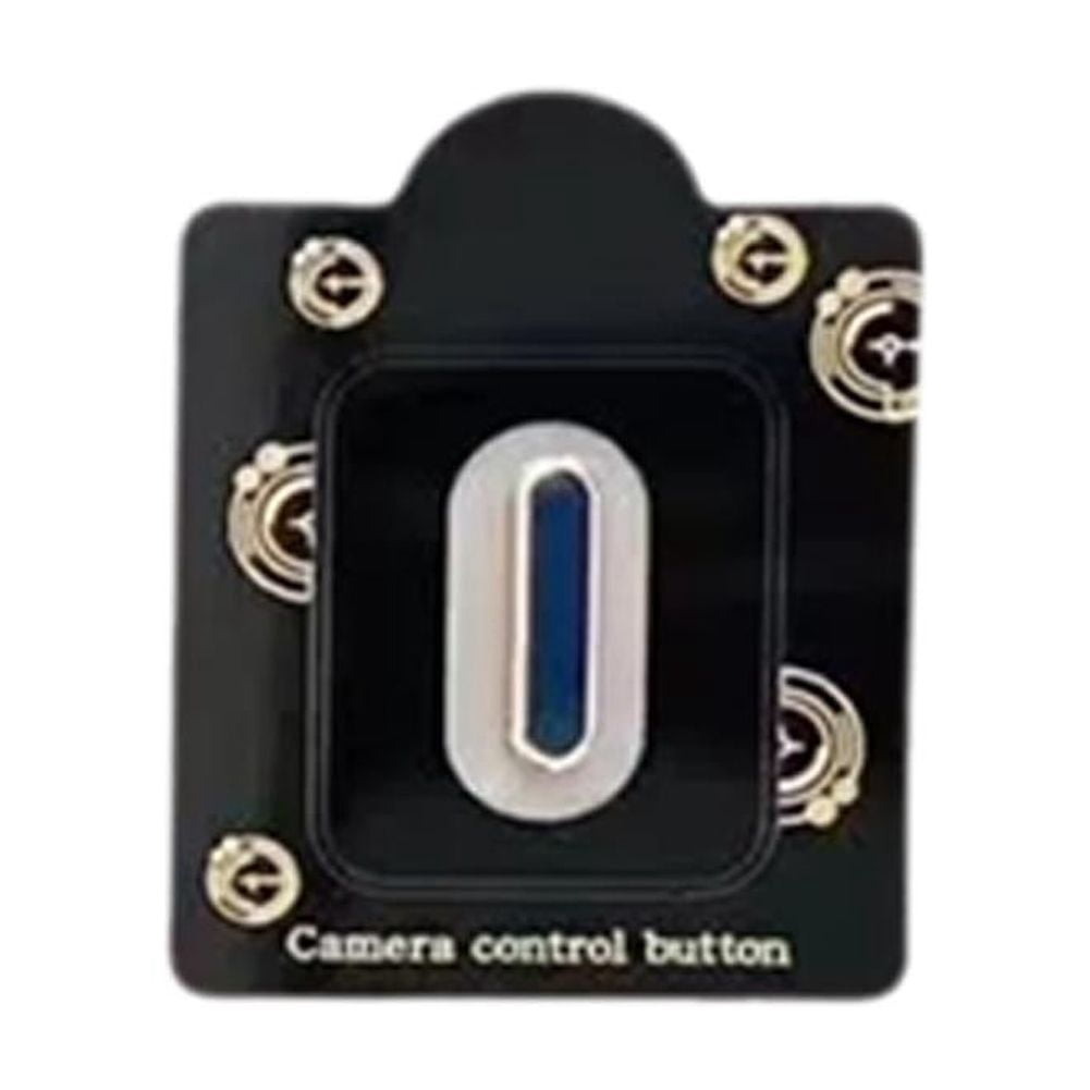 Physical Camera Button Metal Camera Control and Touch Button Stickers for 17 Series Phones ...