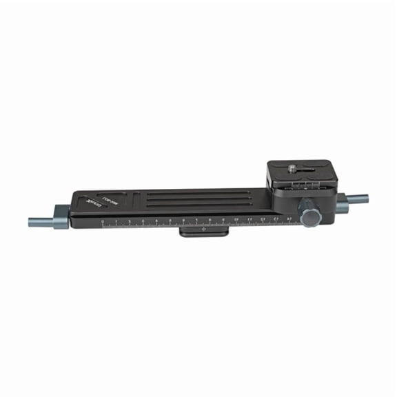 Metal Camera Slider Rail For DSLR Cameras With Precise Macro Focusing And Smooth Damping Adjustment