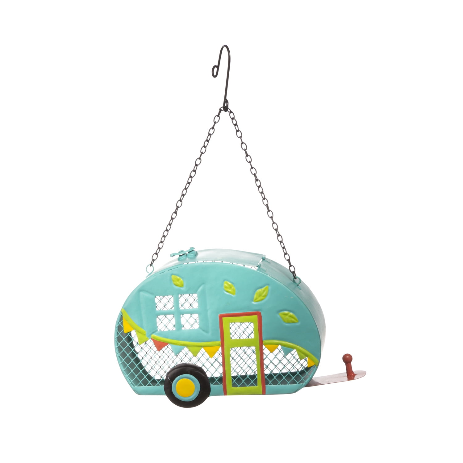 Metal Camper Birdfeeder