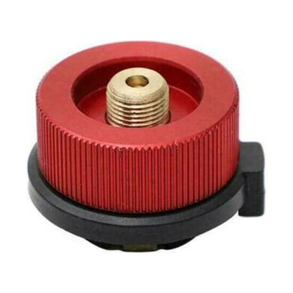 Metal Camping Stove Butane Gas Adapter Convert Fuel Canister For Long Gas Tank