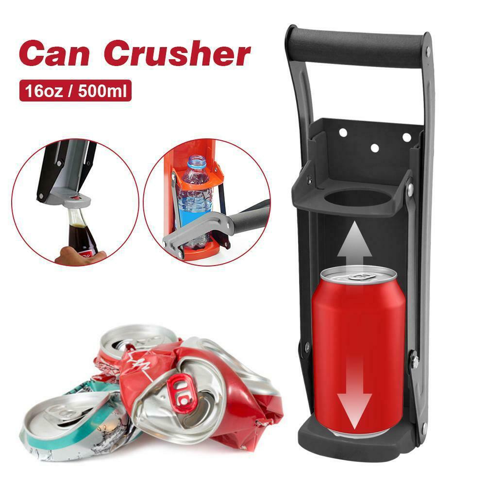 Metal Can Crusher Wall Mounted 16 Oz Can Crusher For Aluminum Can Crusher Soda Can Smasher Beer Can For Recycling Black: Is It Right for You?