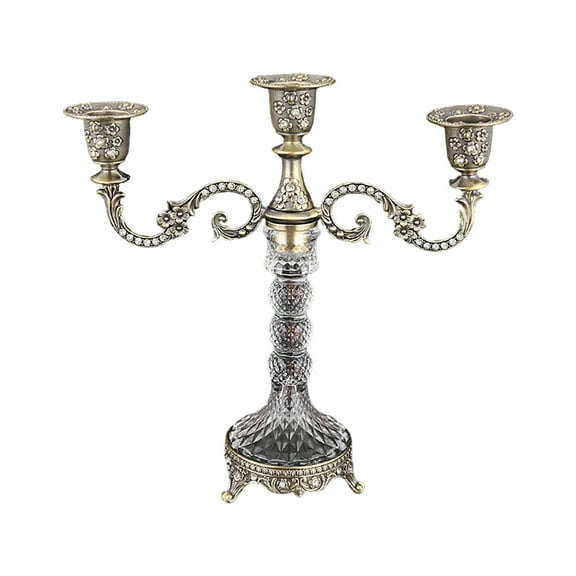 Metal Candle Holder Metal Candle Holder Vintage Decorative Piece for Romantic Dinner Wedding Table Display Prop for Home Decor Ornamental Accessory European Style
