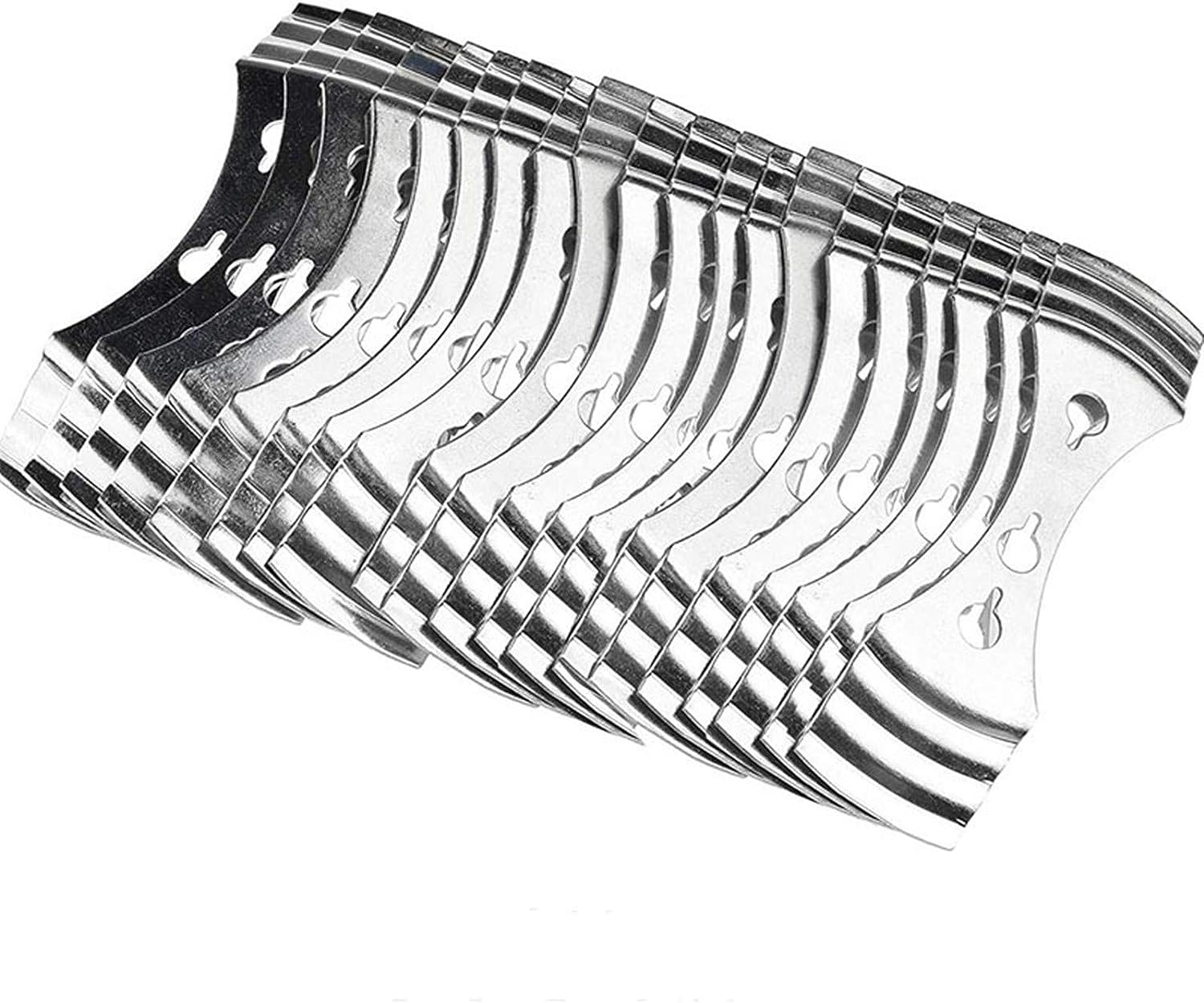 Metal Candle Wick Centering Device, 3 Hole Metal Candle Core Wicks Holder Clips for Candle DIY