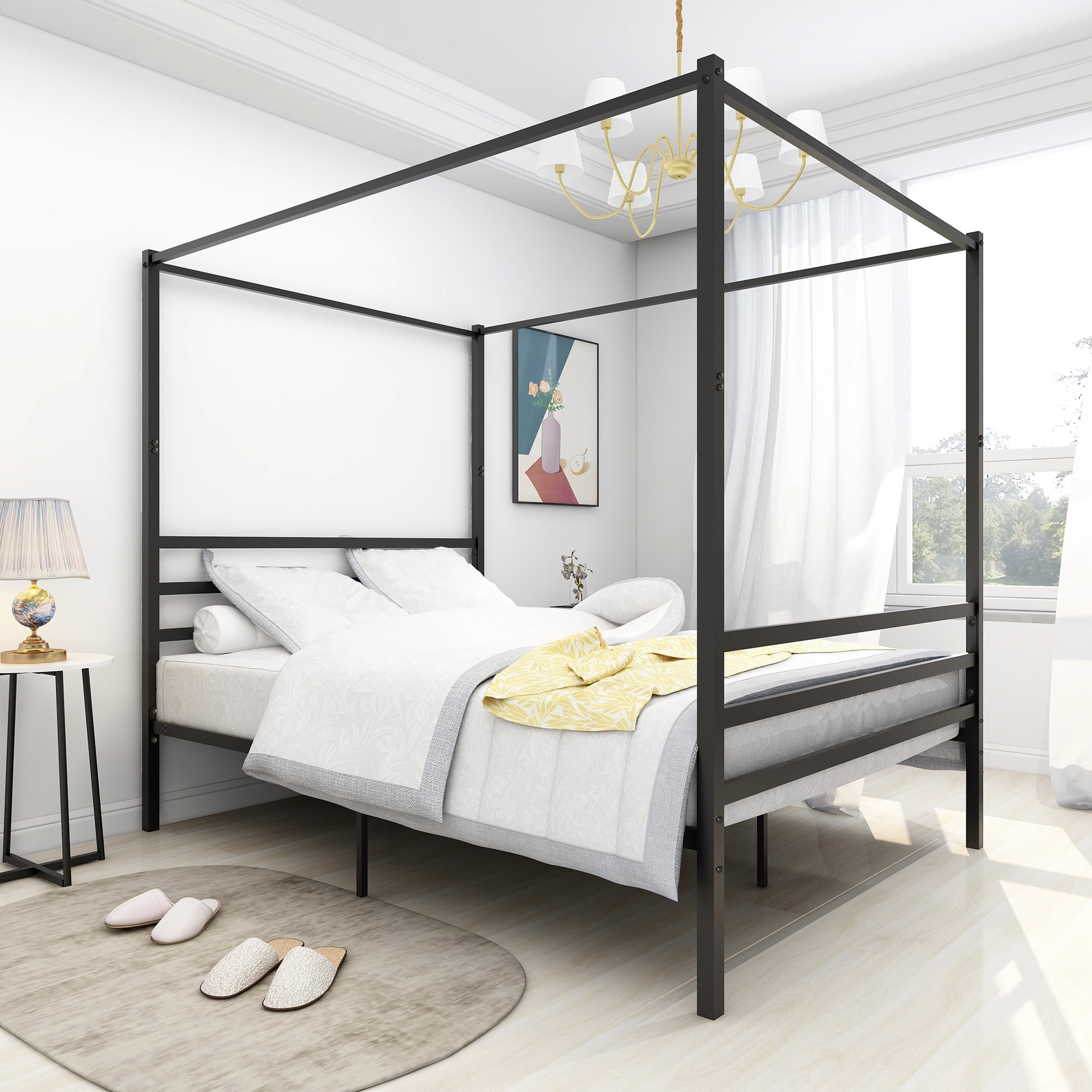 Walmart canopy cheap bed frame
