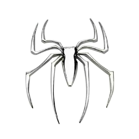 Metal Car Emblem Decorative Badge 3D Spider Metal Stickers for Car Decoration Parts Stickers