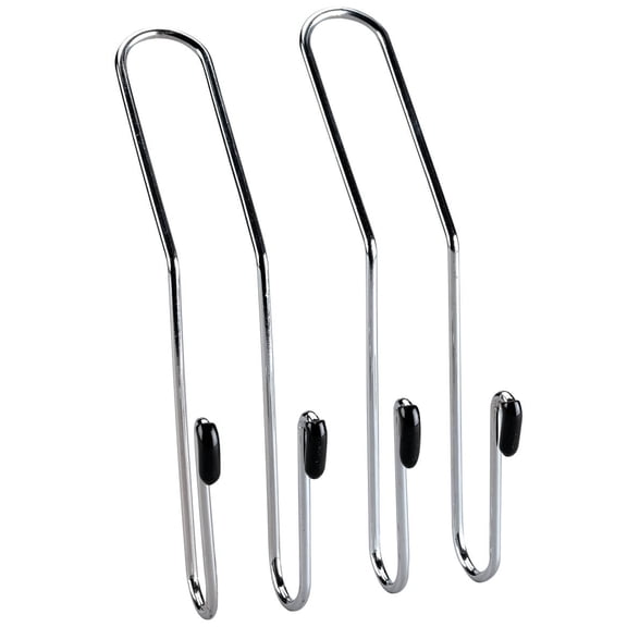 Metal Car Headrest Hooks, Set of 2