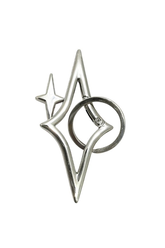 Metal Carabiner with Star Shape Lightweight Construction Mountaineering Key Holder for Outdoor Adventures