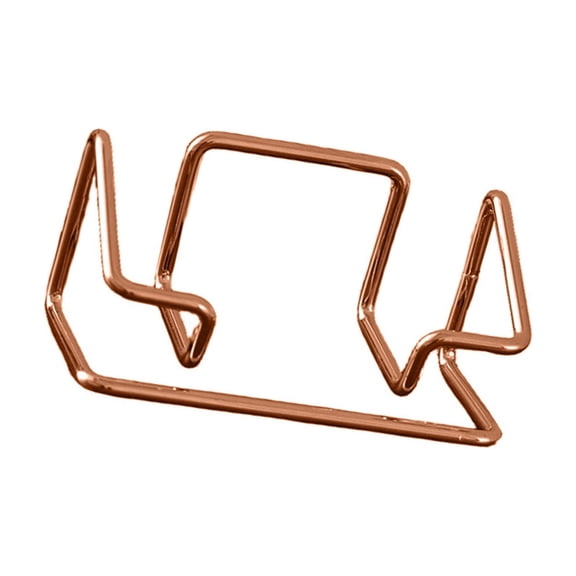Metal Card Organiser Hollowed Iron Wire Business Card Storage Stand Card Display Rack Hold 70 Sheets For Desk