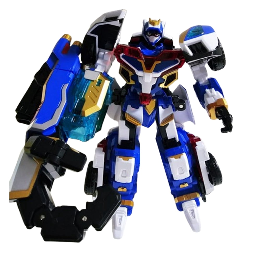 Metal Cardbot Toys Transforming Robot Figures