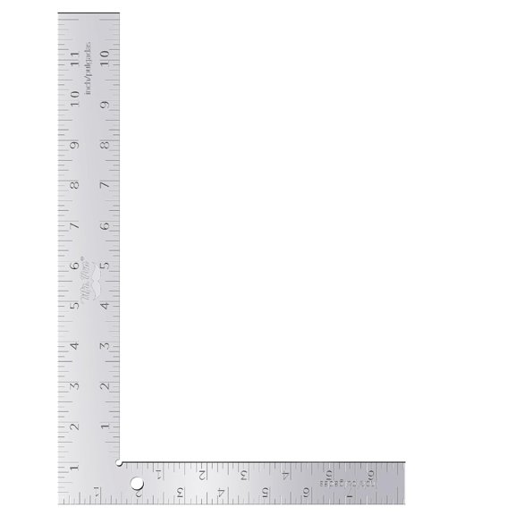 - Metal Carpenter Square, 8 x 12 Inch | Imperial & Metric L Square with 1/8-Inch & mm Graduations, Precision Measuring Tool for Carpentry, Woodworking