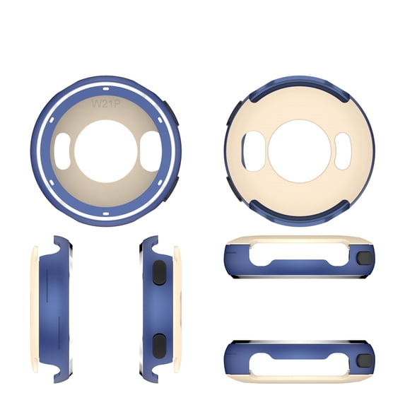 Metal Case Compatible for Garmin Vivoactive 5/Active 5, Smart Watch Bezel Frame Replacement Smartwatch Hard Shell Sleeve Cover Bumper Guard(Sold without manufacturer warranty)