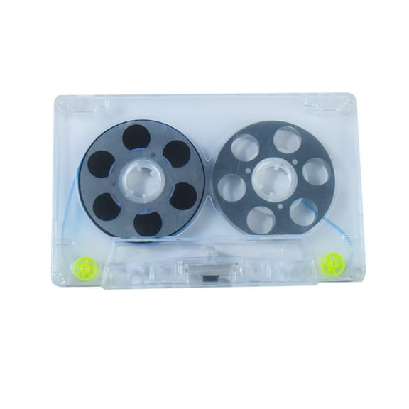 Metal Cassettes Tape Blank Recording Tape 6 Round Holes Player Empty Tape for Clear Music and Sound Recording