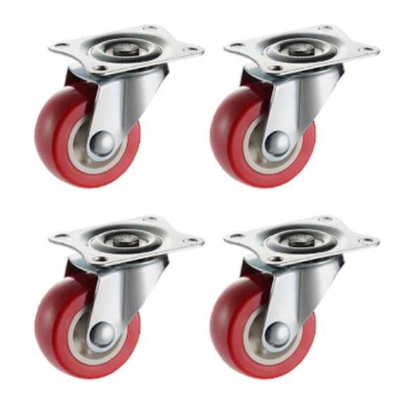 Metal Casters Wheel 360 Degree Rotation Heavy Duty General Casters with Quiet Designings Suitable for Homes & Offices