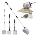 thumbnail image 1 of Metal Cat Litter Scoop with 42"Long Handle, Expandable Chicken Poop Scooper with Deep Shovel, Heavy Duty Non-Stick Litter Scooper for Kitten Kitty Cat Chicken, 1 of 13