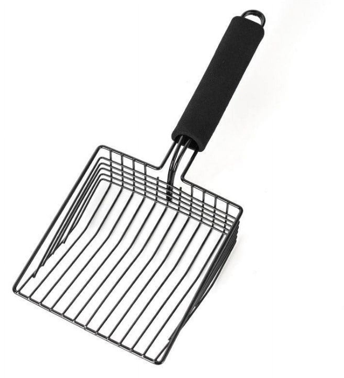 Metal Cat Litter Shovel Pet Waste Cleaning Scoop Reptile Sand Sifter for Cat Reptile