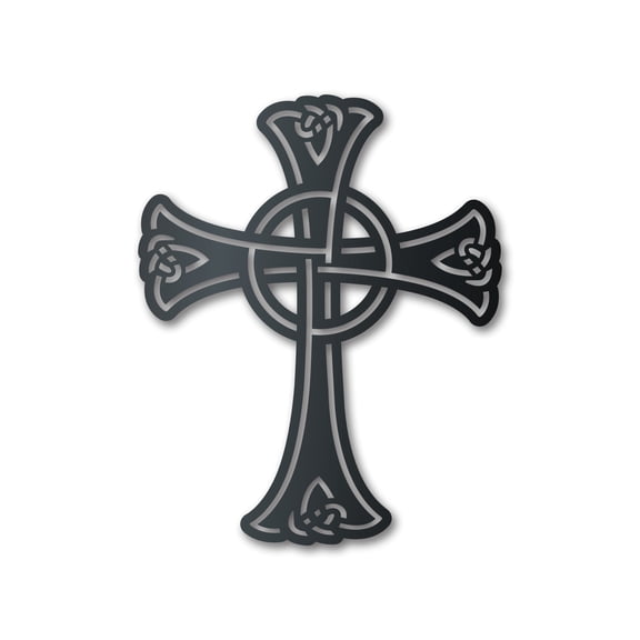 Metal Celtic Cross Wall Art - Metal Cross - 14 Color Options 30