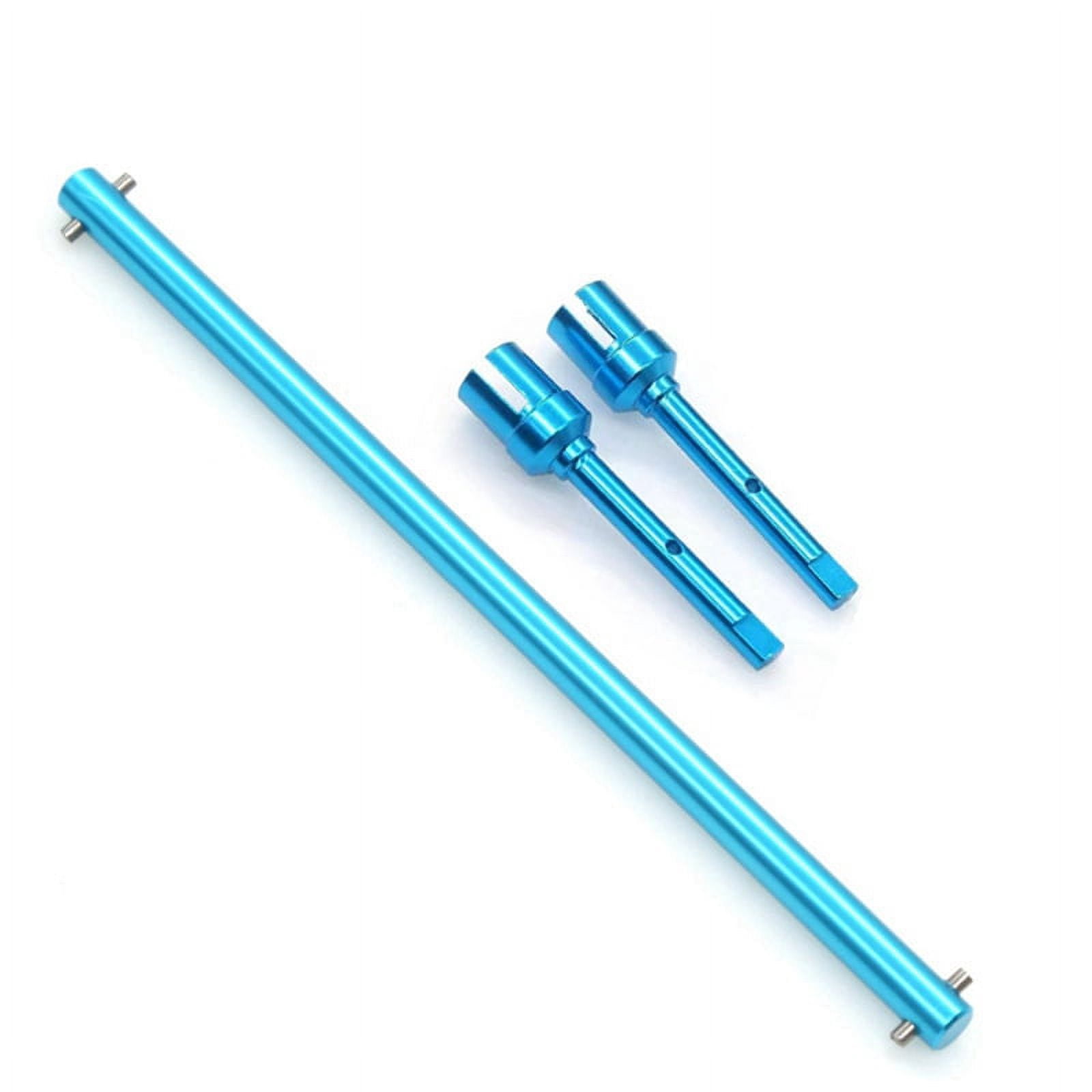 Honio CNC Steel Drive Shaft Set For AXIAL SCX24 JT Gladiator 1/24 RC Crawler - 2 Piece Central Shaft Upgrade