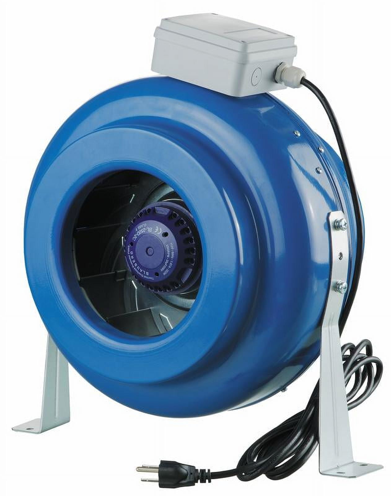 Metal Centrifugal InLine Ventilation Duct Booster Fan 10"