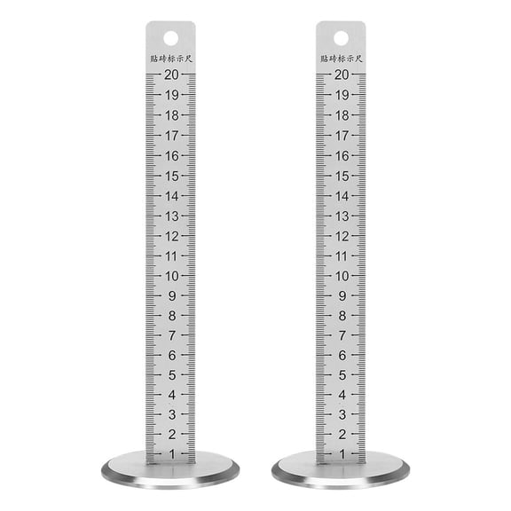 Metal Ceramic Tool Equal Height Ruler Positioning Horizontal Ruler Artifact Leveling Positioning Ruler