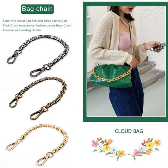 Metal Chain Strap Shoulder Cross Body Bag Replacement DIY Bag Accessories