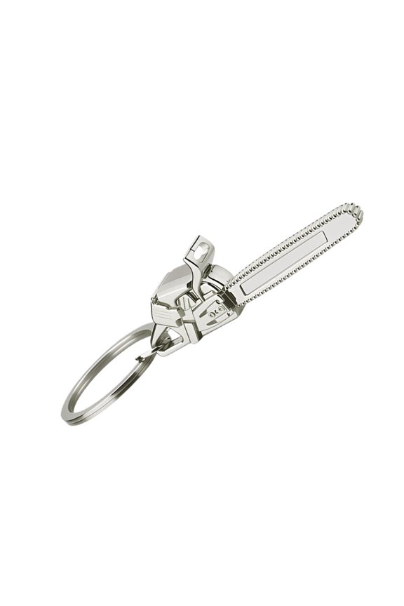 Metal Chainsaw Inspired Rings For Men Electric Sawing Machine Keyring Unique Accessories For Daily Use And Outdoor A