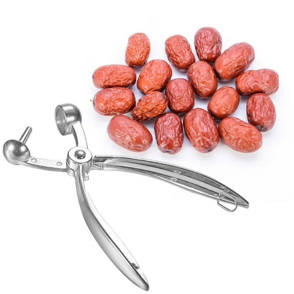 Metal Cherry Olive Pitter Tool, Core Remover, Pear Corer, Corer Fruit for Cherry Pears Pear