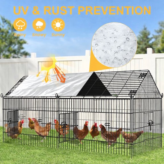 Metal Chicken Coop