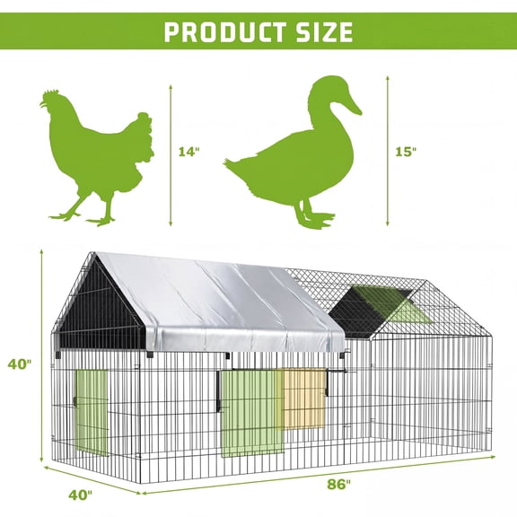 Metal Chicken Coop