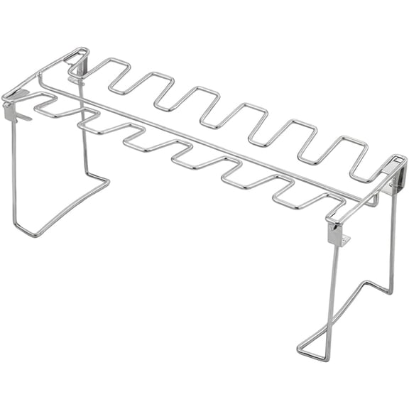 Metal Chicken Drumstick Rack, Chicken Leg Rack For Grill, 14 Slots Stainless Steel Chicken Drumstick Holder, Chicken Wing Rack, Chicken Lollipop Rack For Oven, BBQ (A)